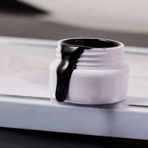 Etiqueta privada 5g alto pigmento buen fácil Color adhesivo Vernis semipermanente Super blanco negro Gel pintura arte de uñas - Product Image 2