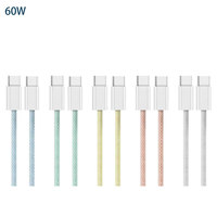 Câble de charge rapide USB certifié 60W Type-C original 2025 personnalisé par le fabricant, pour téléphone – Vente chaude