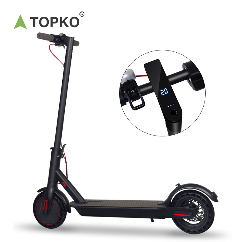 Складной скутер TOPKO для детей и взрослых, 350 Вт, 8,5 дюйма, быстрая доставка