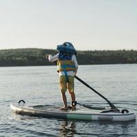 Offre Spéciale planche à pagaie de surf debout de la meilleure qualité planche de SUP gonflable avec accessoires