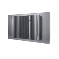 Panel PC Táctil Industrial de 15.6'' J1900, Pantalla Capacitiva Todo en Uno, IP65 Totalmente Sellado, 2xLAN, 5xCOM, Computadora Sin Ventilador para Kiosco POS