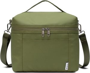 Hot Sale Portable Soft Cooler Lightweight Nylon Custom Logo Thermal Insulation Lunch Bag for Unisex Office Beach Outdoor Food - Product Image 1