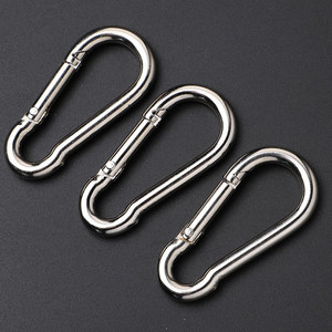 Chinesischer ovaler Gabelkarabiner mit Riegel aus Edelstahl für die Wasseraufbereitung - Product Image 6