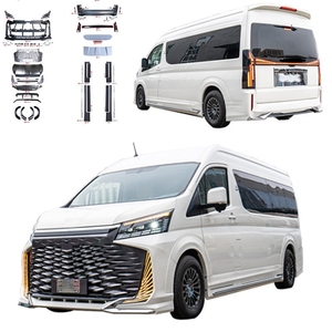 Nuevo Kit de Carrocería LCK Hiace Upgrade <span class=keywords><strong>Kaiser</strong></span> Design, Luces para Capó de Plástico PP, Parachoques, Sin Necesidad de Modificaciones, 2019-2025, 6 Meses - Product Image 1