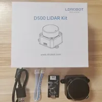 Kit Lidar LDROBOT D500 avec scanner radar LD06 LD19 12 mètres, balayage à 360 degrés intérieur/extérieur, prise en charge ROS1 ROS2