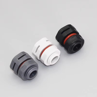Soupape de ventilation automatique étanche IP68 en nylon à visser M5 M6 M8 M12 M16 M20 pour équilibrage de pression