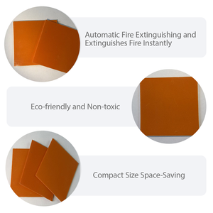 Autocollant pour extincteur 10*10*2 mm, dispositif d'extinction automatique des incendies, adapté aux batteries au lithium et aux <span class=keywords><strong>DCP</strong></span> - Product Image 5