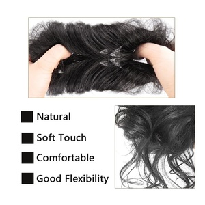 Messy Bun Extension de Cheveux Bande <span class=keywords><strong>Élastique</strong></span> Synthétique Bouclés Vague <span class=keywords><strong>Chignon</strong></span> Chouchous Donut Updo <span class=keywords><strong>Postiche</strong></span> pour les Femmes - Product Image 4