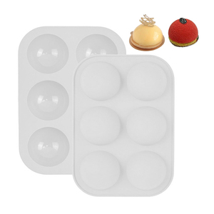 قالب شوكولاتة من السيليكون والخبز من OEM ODM الأكثر مبيعًا * 50*50 من الدرجة الغذائية قالب شوكولاتة من السيليكون - Product Image 4