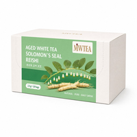 Thé Blanc Vieilli Direct Usine avec Reishi et Polygonatum – Mélange Herbal Bien-être Quotidien Faible en Caféine et Chauffant – OEM