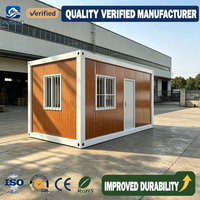 Module de logement conteneurisé personnalisé, unité de vie mobile de luxe modulaire, salle de réunion moderne pour hôtel et camping