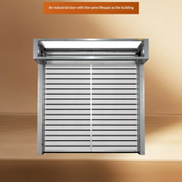 Puerta Enrollable Resistente al Viento de Alta Velocidad y Ahorro de Energía con Soporte de Conexión AGV y Comunicación 485