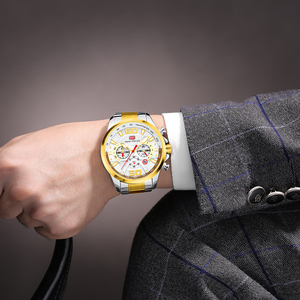 Orologi da Uomo Mini <span class=keywords><strong>Focus</strong></span> MF0336G, Cronografo di Lusso di Grandi <span class=keywords><strong>Dimensioni</strong></span>, Orologio al Quarzo di Alta Moda per Uomo - Product Image 6