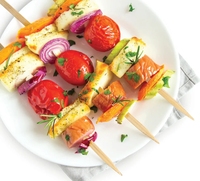 Brochettes en bambou naturel pour barbecue à foyer ouvert pour hot-dog camping BBQ Tools