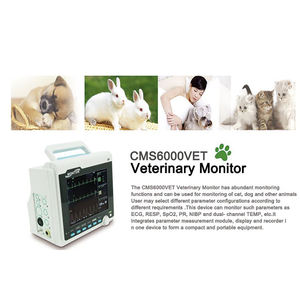 Tıbbi Pet Monitores de Signos Vitales Vet anestezi monitör multiparametre Etco2 veteriner <span class=keywords><strong>Co2</strong></span> ile yaşamsal belirtiler izleme cihazı monitör - Product Image 4