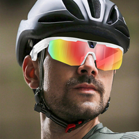 Lunettes de soleil unisexes légères TFB New Trend avec casque intelligent intégré, protection UV400, monture intégrale pour le sport et le cyclisme