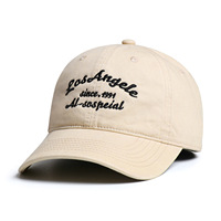 Gorra de Béisbol Personalizada al por Mayor con Bordado de Letras, 100% Algodón, Estilo Vintage Retro Y2K, Visera Curva sin Estructura, Ajustable, Unisex