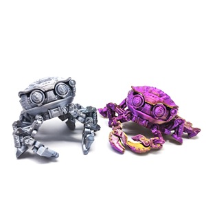 Cangrejo Cyberpunk Impreso en 3D con Articulaciones Mecánicas, Juguete Modelo de Regalo para Niños, Puede Abrir la Tapa, Juguete Antiestrés - Product Image 5