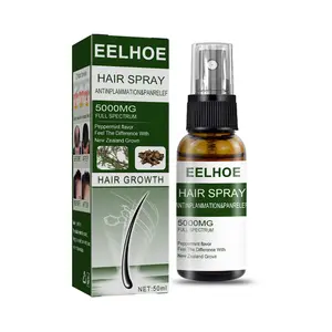 Eelhoe Hair Growth Mist Spray Ginseng Extract Root Protent Hair Care Anti Loss Firm Hair Stimulating Follicle Liquid Spray