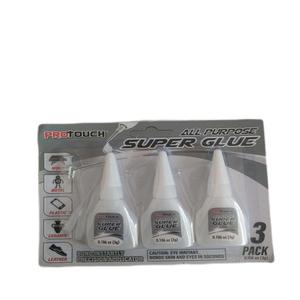 El pegamento de cianoacrilato <span class=keywords><strong>universal</strong></span> 3G puede unir una variedad de materiales Adhesivo de origen de salida de fábrica - Product Image 1