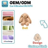 Fabricant de jouets en peluche personnalisés de haute qualité, lapin de Pâques kawaii à longues oreilles, poupée en peluche, lapins en peluche, jouets doux, CPC CE OEM ODM 2026