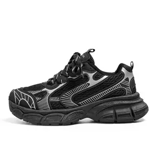 Commercio all'ingrosso della fabbrica di tendenza moda uomo Sneakers 2023 Mesh scarpe sportive Unisex per il tempo libero