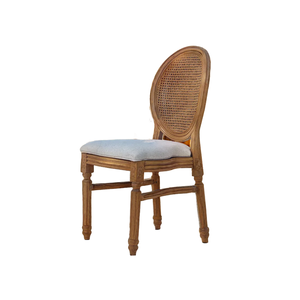 כיסא מוצק <span class=keywords><strong>stackable</strong></span> לסעודה חיצונית ואירועים כסא חתונה עם גב עגול ועיצוב חלולים עבור בתי מלון - Product Image 4