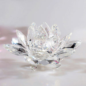 คู่สีคริสตัล Lotus เทีย<span class=keywords><strong>น</strong></span>สำหรับงา<span class=keywords><strong>น</strong></span>แต่งงา<span class=keywords><strong>น</strong></span>ตาราง Centerpiece - Product Image 3
