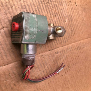 Red-hat 8320g184 1/4 Zoll <span class=keywords><strong>3</strong></span>-Wege-Magnetventil aus Messing, 115 psi WOG, 11,6 W, Neu, Original, Sofort Lieferbar, Industrielle Automatisierung, SPS-Programmierung - Product Image 1