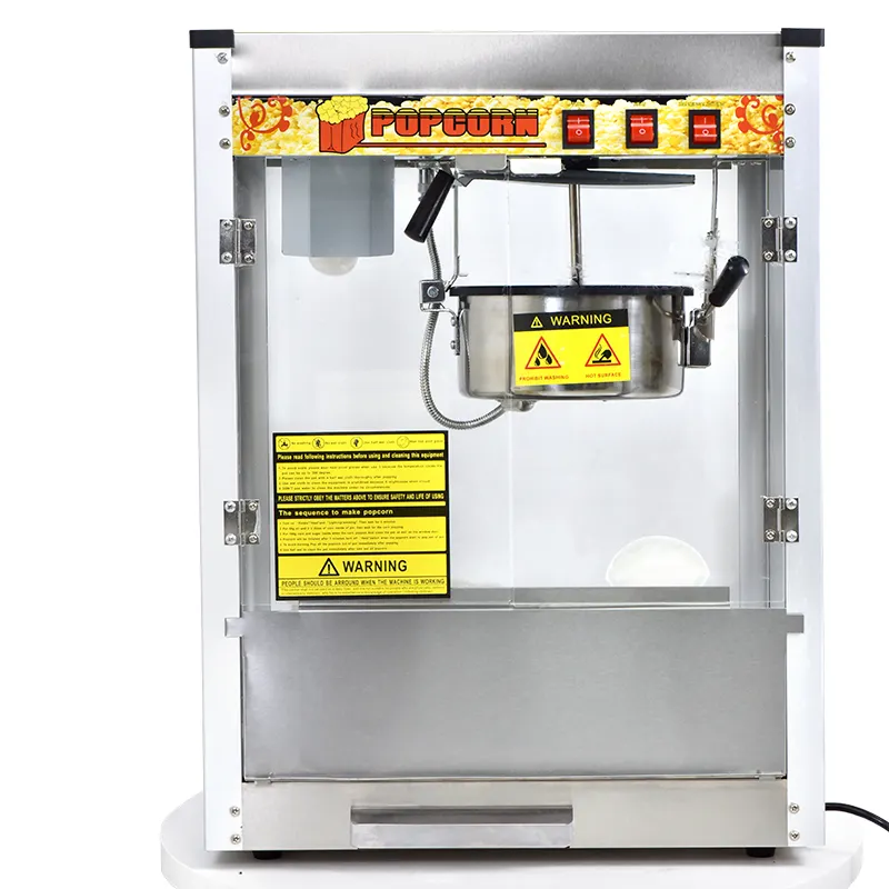Professioneel macchina automatica per Popcorn al caramello dolce macchina per Popcorn elettrica industriale per Cinema