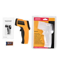 Thermomètre Infrarouge Numérique Industriel GM300 de Haute Précision OEM/ODM, pour Surfaces d'Objets en Plastique, avec Écran LCD