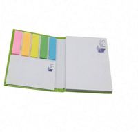 Bloc de Notas Adhesivas Plegable Portátil de 76x76mm con Impresión de Logotipo Personalizado Promocional