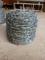 Alambre de púas para muros de hormigón y vallas de acero, barrera de protección de alta seguridad para límites de almacenes y fábricas