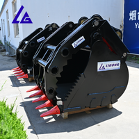 Godet hydraulique NM500 de 1000 mm pour dragage de rivière et aménagement paysager, compatible avec les excavatrices de 20 à 30 tonnes (20t, 25t, 30t, 320)