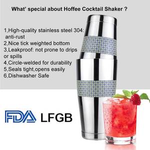 Tùy chỉnh Hoàng Gia mô hình retro SS304 Martini Bar bartender lắc <span class=keywords><strong>Shaker</strong></span> Mug đặt tin trên tin trọng 18/28oz Boston Cocktail <span class=keywords><strong>Shaker</strong></span> - Product Image 4
