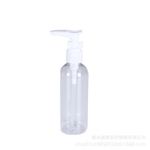 Botellas de Plástico con Dispensador de Bomba, 50-120 ml, Envase Cosmético con Bomba para Loción, Botella Cilíndrica de PET - Product Image 5