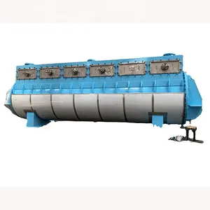 Industrial large continuous rotary disc drier for fish meal processing line plant