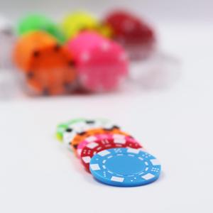 High-quality Casino-grade Plastic Poker Chips Designed for Use in Casinos and Mahjong <b>Games</b> - Product Image 5