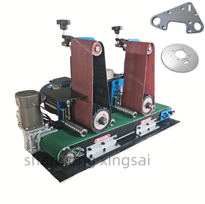 Tam otomatik ile geniş bant zımpara lehçe paslanmaz çelik levha Metal çapak alma makinesi - Product Image 1