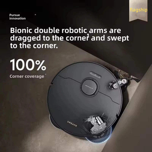 <span class=keywords><strong>Aspirateur</strong></span> <span class=keywords><strong>robot</strong></span> DREAME X50 3-en-1 avec gyroscope, <span class=keywords><strong>robot</strong></span> de nettoyage automatique, balayage et lavage des sols, utilisation domestique et extérieure, batterie - Product Image 5