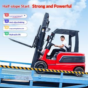 Apilador Hidráulico Automático Tipo 2 con Elevación Hidráulica, Camión de Manipulación Pequeño de 1 Tonelada - Product Image 1