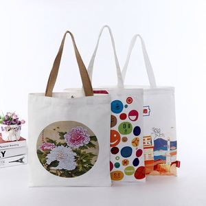 Sac fourre-tout en toile personnalisé avec logo, vente chaude, sac de shopping en toile à fermeture éclair, vente en gros à prix abordable - Product Image 5