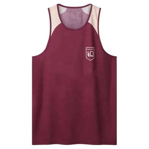 Camiseta de Rugby Personalizada 2026, Camiseta de Rugby de Poliéster Color Granate de Queensland, Pantalones Cortos, Ropa de Fútbol Americano, Impresión Sublimada - Product Image 5