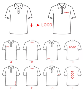 เสื้อโปโลผ้าถักโพลีเอสเตอร์คุณภาพสูงขายส่ง ป้องกันริ้วรอย สวมใส่สบาย ปักลายได้ตามสั่ง เสื้อผ้ากีฬาผู้ชาย แขนสั้น พิมพ์ลาย - Product Image 5