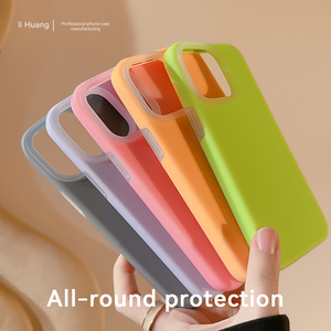 Custodia per telefono in Silicone liquido custodia in Silicone con Logo di imballaggio per Iphone 14 13 12 Cover 11 15 16 Pro <span class=keywords><strong>Max</strong></span> 17 Plus custodia Xr <span class=keywords><strong>Xs</strong></span> - Product Image 4