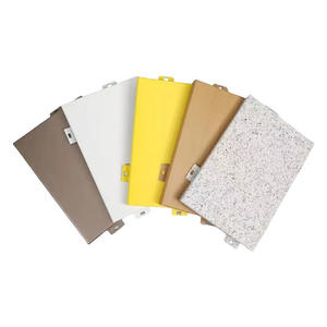 CustomStone-Placage en aluminium imité Panneau creux sculpté Mur-rideau extérieur Conception en <span class=keywords><strong>pierre</strong></span> - Product Image 1