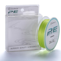 Offre Spéciale 8 brins 300M/500M lignes de pêche spéciales Shock Leader tressé ligne de pêche 10 Lbs