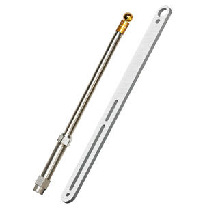 Support d'extension télescopique modifié pour mât de drapeau de <span class=keywords><strong>moto</strong></span>, <span class=keywords><strong>plaque</strong></span> en acier, 150 cm/40 cm, Chine - Product Image 5