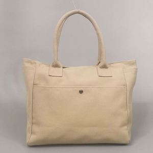 Bolsa de Mano Reutilizable de Lona Ecológica con Cremallera, Logotipo Personalizado, Tamaño y Letras Impresas, con Correa Larga para el Hombro - Product Image 3