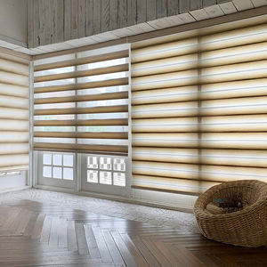 Persianas Coreanas Zebra Edición Gradada, Cortinas Enrollables Automáticas Motorizadas Día y Noche, Cortinas Modernas con Filtro de Luz - Product Image 2